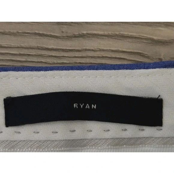 New Banana Republic Ryan Dress Pants Women's Size 0 Preppy Blue NWT - Picture 5 of 9